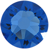 2028 Swarovski Crystal Sapphire Blue 7ss Flatback Nail Art Rhinestones 12 Dozen